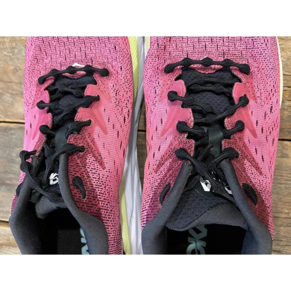 Hoka‎ One One Clifton 8 Purple Pink Running Shoes Womens 10 B 1119394 BGIR